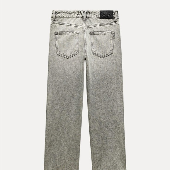 Z1975 MID WAIST CROPPED STRAIGHT JEANS - Picture 3 of 6